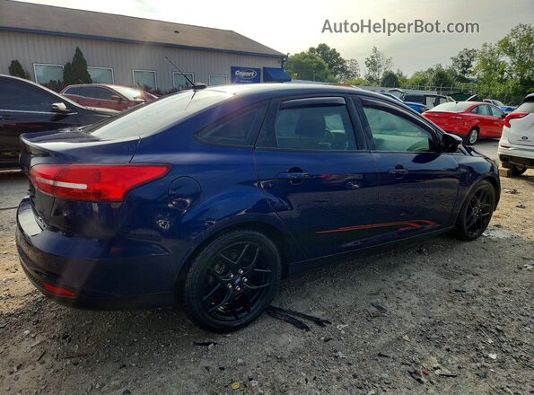 1FADP3F22GL203137 2016 FORD FOCUS Blue Trasero derecho