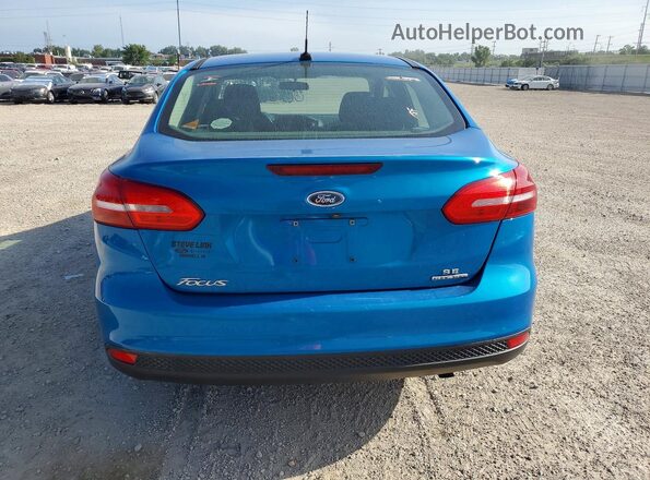 1FADP3F22GL212677 2016 FORD FOCUS Синий Вид сзади