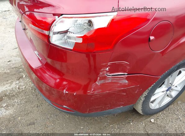 1FADP3F22GL227230 2016 FORD FOCUS Red 
