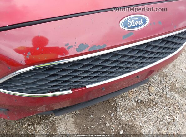 1FADP3F22GL227230 2016 FORD FOCUS Red 360 interior view