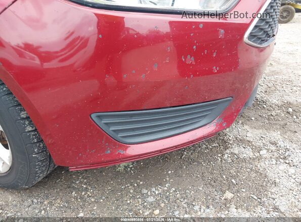 1FADP3F22GL227230 2016 FORD FOCUS Red 