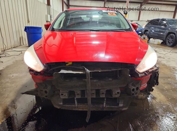 1FADP3F22GL290652 2016 FORD FOCUS Красный Вид спереди