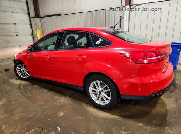 1FADP3F22GL290652 2016 FORD FOCUS Красный Задняя левая четверть