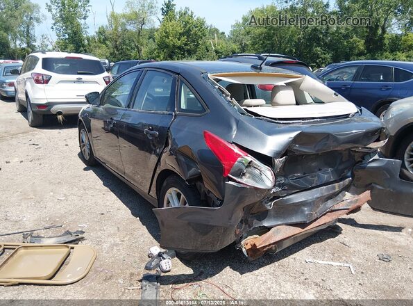 1FADP3F22GL368573 2016 FORD FOCUS Черный Задняя левая четверть