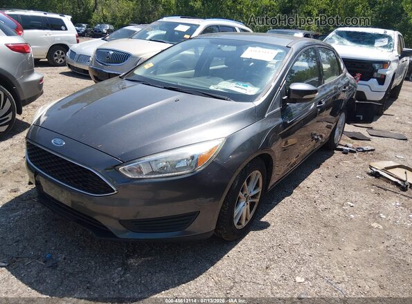 1FADP3F22GL368573 2016 FORD FOCUS Черный Передняя левая четверть