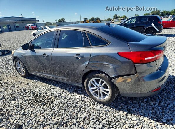 1FADP3F22HL243090 2017 FORD FOCUS Silver Rear left
