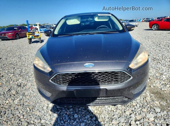 1FADP3F22HL243090 2017 FORD FOCUS Silver Front view