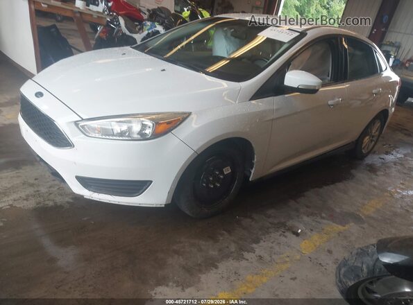 1FADP3F22HL335073 2017 FORD FOCUS White წინა მარცხენა ხედი სამი მეოთხედიდან