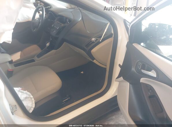 1FADP3F22HL335073 2017 FORD FOCUS White წინა სალონის ხედი