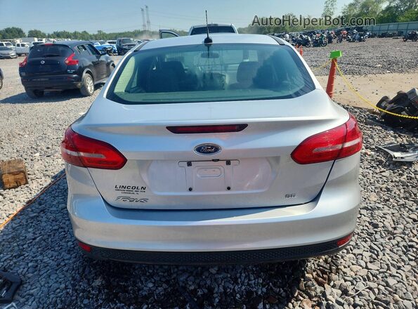 1FADP3F22JL201542 2018 FORD FOCUS Silver Vista trasera