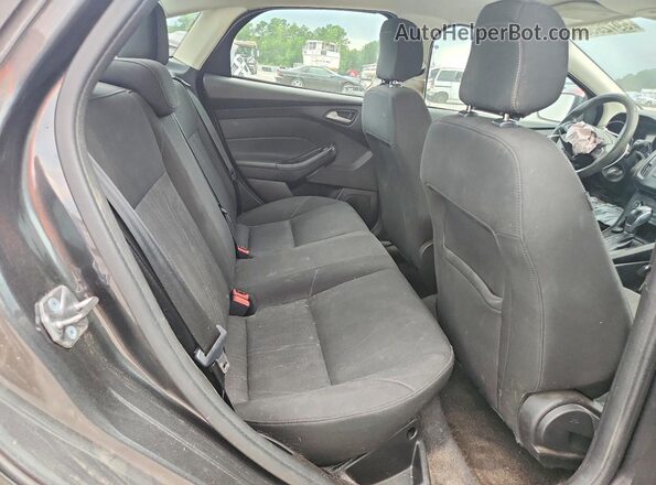 1FADP3F22JL275057 2018 FORD FOCUS Charcoal უკანა სავარძლების ხედი
