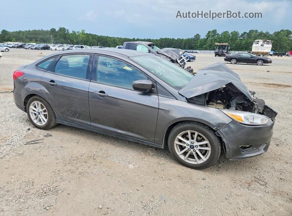 1FADP3F22JL275057 2018 FORD FOCUS Charcoal წინა მარჯვენა