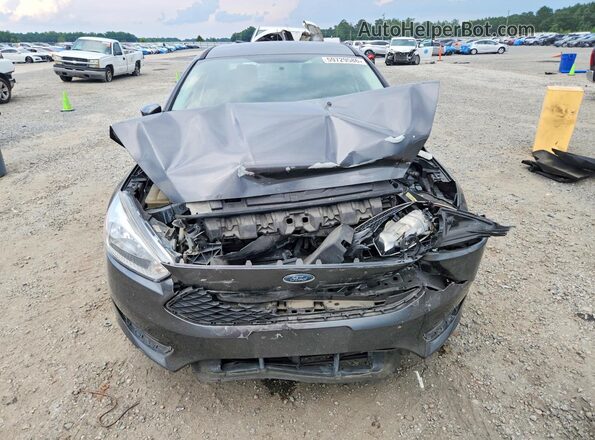 1FADP3F22JL275057 2018 FORD FOCUS Charcoal წინა ხედი