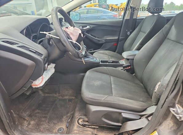 1FADP3F22JL275057 2018 FORD FOCUS Charcoal წინა სალონის ხედი