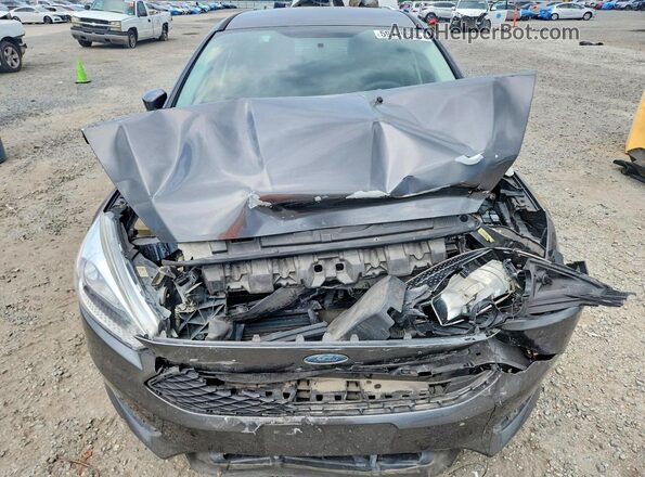 1FADP3F22JL275057 2018 FORD FOCUS Charcoal უკანა სალონის ხედი