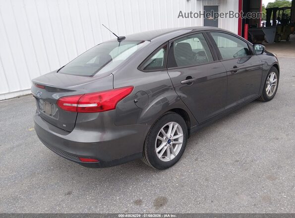 1FADP3F22JL328002 2018 FORD FOCUS Gray უკანა მარჯვენა