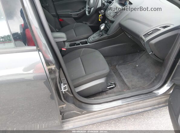 1FADP3F22JL328002 2018 FORD FOCUS Gray წინა სალონის ხედი