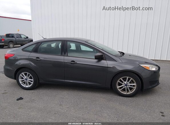 1FADP3F22JL328002 2018 FORD FOCUS Gray უკანა სალონის ხედი