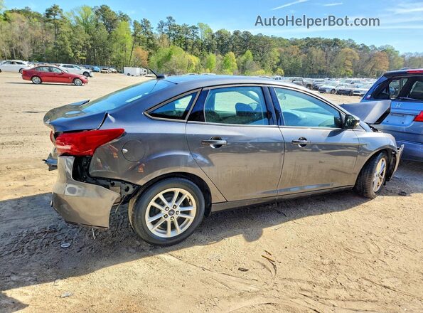 1FADP3F23GL228242 2016 FORD FOCUS Charcoal Rear right