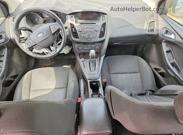 1FADP3F23GL228242 2016 FORD FOCUS Charcoal Dashboard view