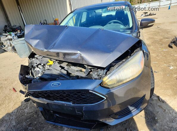 1FADP3F23GL228242 2016 FORD FOCUS Charcoal Front view