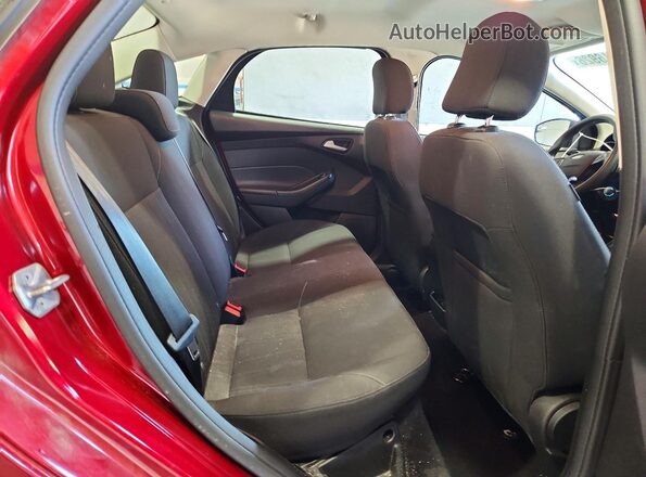 1FADP3F23GL236194 2016 FORD FOCUS Burgundy Vista de los asientos traseros