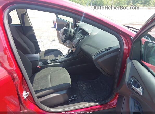 1FADP3F23GL243579 2016 FORD FOCUS Red Front interior view
