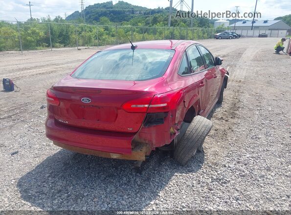 1FADP3F23GL243579 2016 FORD FOCUS Red Rear right