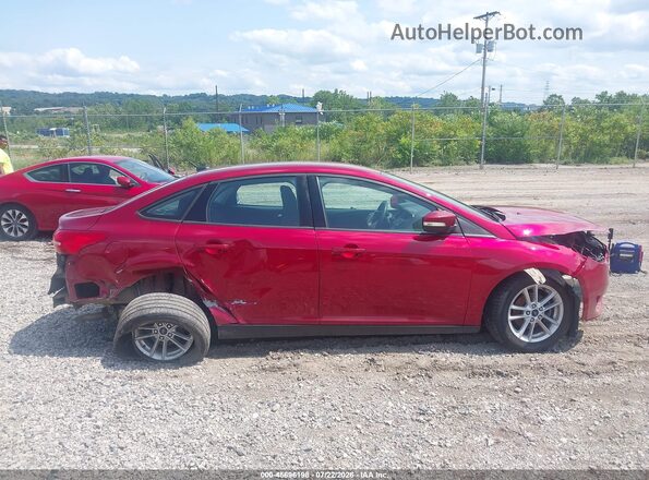 1FADP3F23GL243579 2016 FORD FOCUS Red 360 interior view
