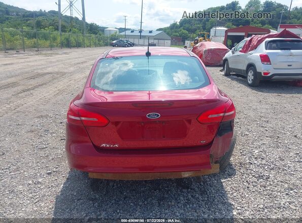 1FADP3F23GL243579 2016 FORD FOCUS Red 