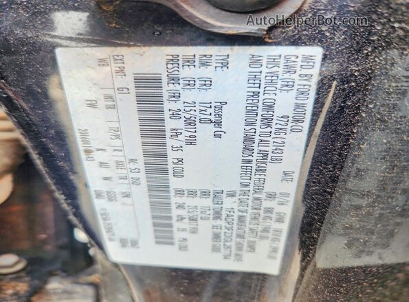 1FADP3F23GL267784 2016 FORD FOCUS Черный Вид подкапотного пространства
