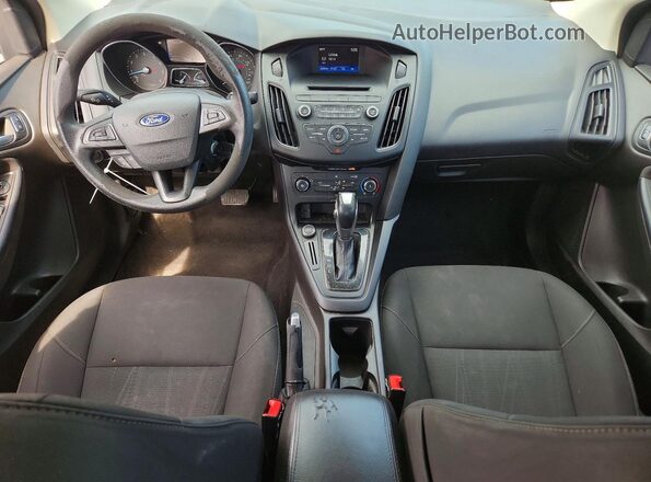 1FADP3F23GL276646 2016 FORD FOCUS Gray Вид панелі приладів