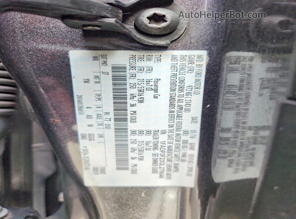 1FADP3F23GL276646 2016 FORD FOCUS Gray Вид підкапотного простору