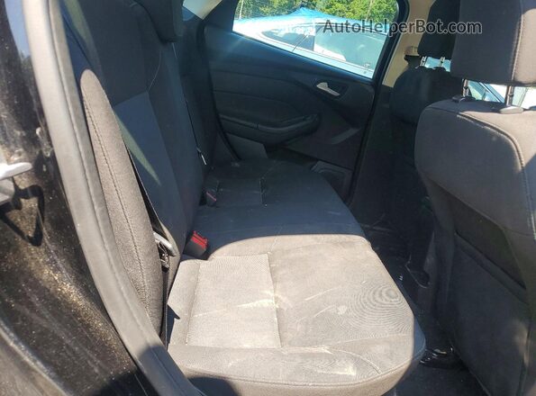 1FADP3F23GL288067 2016 FORD FOCUS Black უკანა სავარძლების ხედი