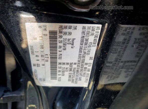 1FADP3F23GL288067 2016 FORD FOCUS Black ძრავის განყოფილების ხედი