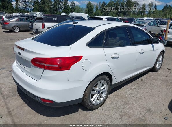 1FADP3F23GL294063 2016 FORD FOCUS White Rear right