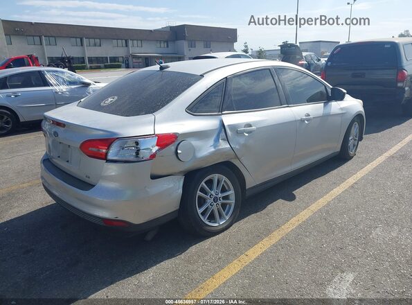 1FADP3F23GL320001 2016 FORD FOCUS Silver Tył prawy