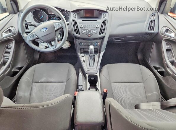 1FADP3F23GL342449 2016 FORD FOCUS Gray Առջևի վահանակի տեսք