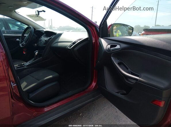 1FADP3F23GL343486 2016 FORD FOCUS Red წინა სალონის ხედი