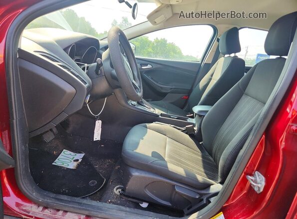 1FADP3F23GL361504 2016 FORD FOCUS Red Vista interior delantera