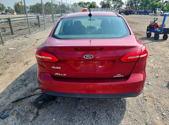 1FADP3F23GL361504 2016 FORD FOCUS Red Vista trasera