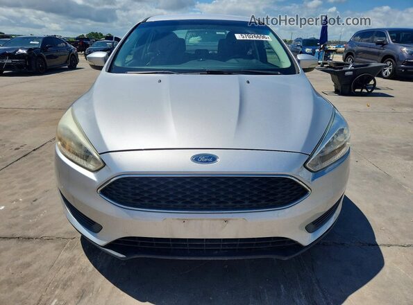 1FADP3F23GL376276 2016 FORD FOCUS Silver Front view