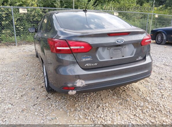 1FADP3F23GL399752 2016 FORD FOCUS Gray წინა ხედი