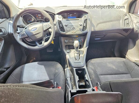 1FADP3F23GL405484 2016 FORD FOCUS Charcoal Առջևի վահանակի տեսք