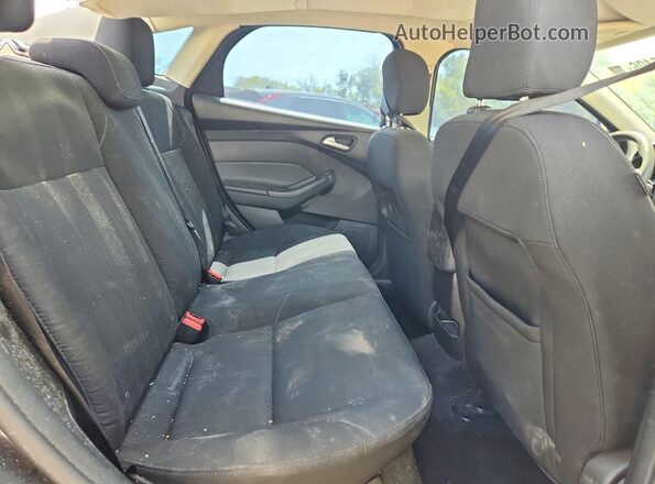 1FADP3F23GL405484 2016 FORD FOCUS Charcoal Հետևի նստատեղերի տեսք