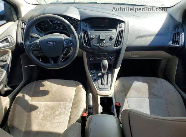 1FADP3F23HL222913 2017 FORD FOCUS White წინა პანელის ხედი