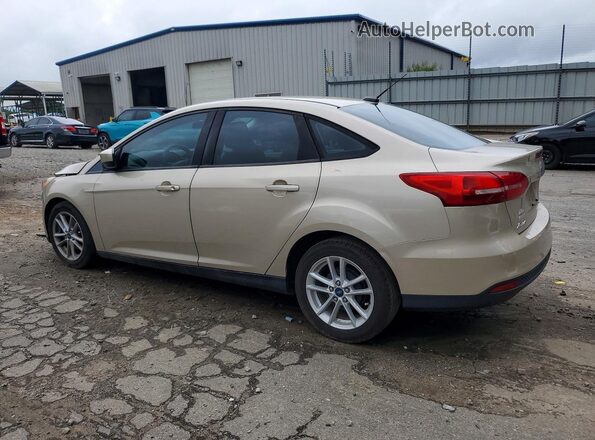 1FADP3F23JL209097 2018 FORD FOCUS Gold Trasero izquierdo