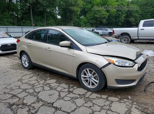 1FADP3F23JL209097 2018 FORD FOCUS Gold Delantero derecho