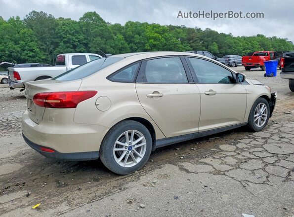 1FADP3F23JL209097 2018 FORD FOCUS Gold Trasero derecho