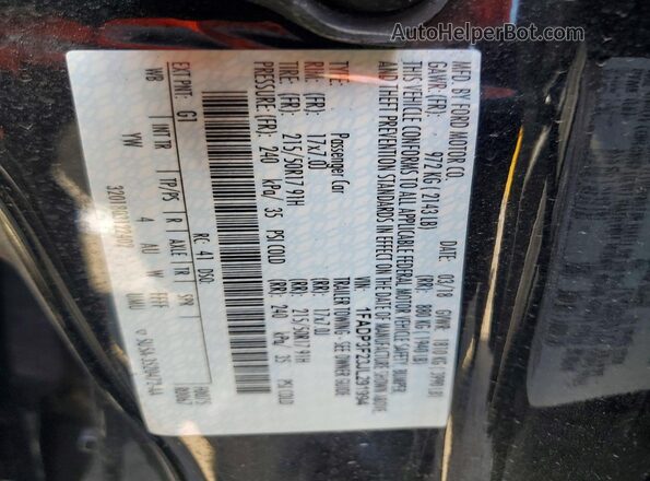 1FADP3F23JL291994 2018 FORD FOCUS Black ძრავის განყოფილების ხედი